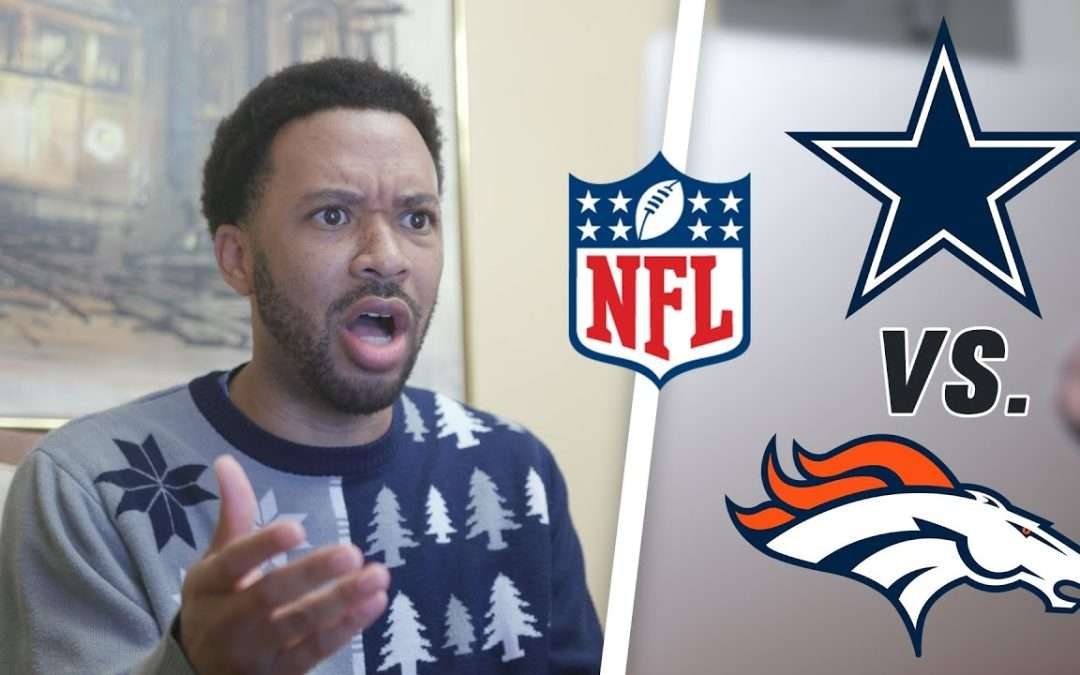 Cowboys Fans During the Broncos Game