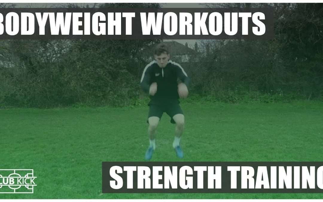 Bodyweight Workouts for Football Players |Strength Training for Upper Body, Lower Body and Core
