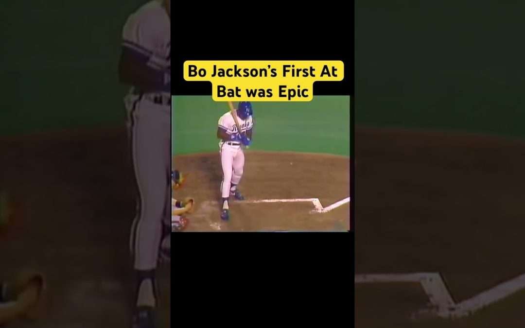 Bo Jackson’s First At Bat was Epic