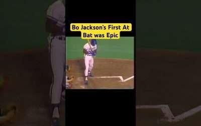 Bo Jackson’s First At Bat was Epic