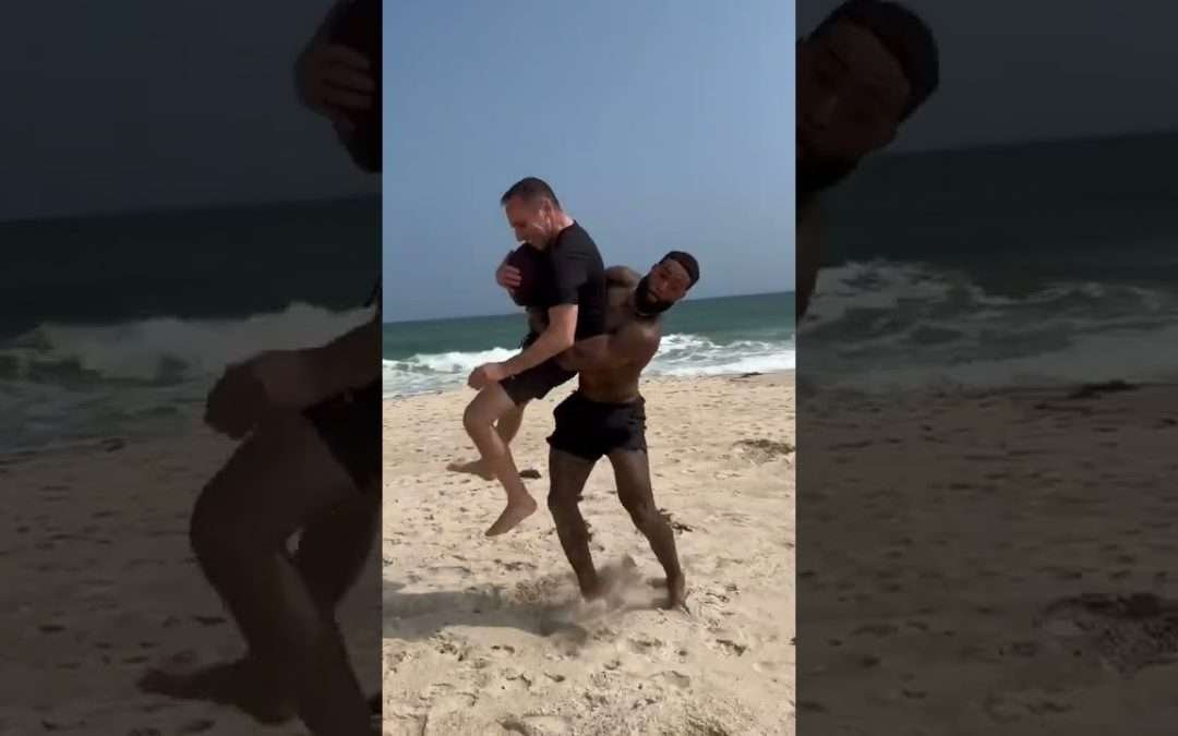 Beach day with C.J. Stroud, OBJ, Michael Rubin and Kevin Hart?!?!