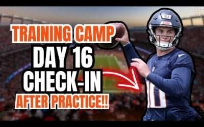 Denver Broncos Training Camp Day 16 Check-In: Drops PLAGUE Bo Nix and Denver Broncos Offense