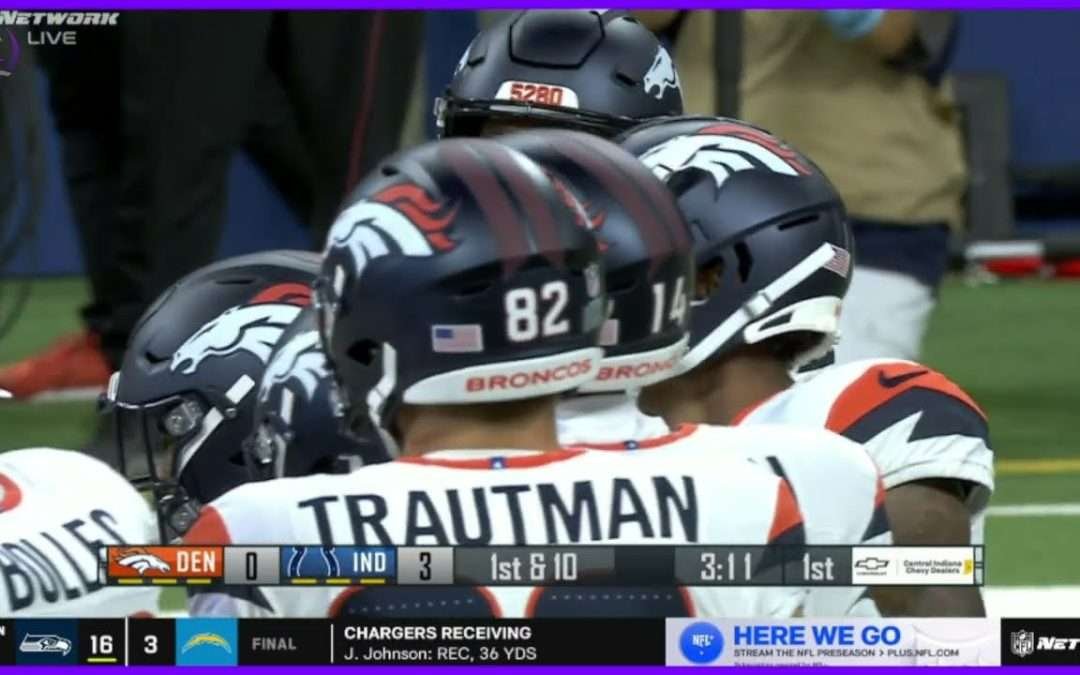 Bo Nix first NFL drive ends in a Field Goal