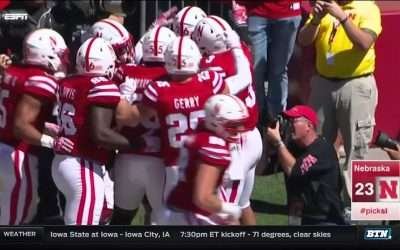 Wyoming at Nebraska: Football Highlights