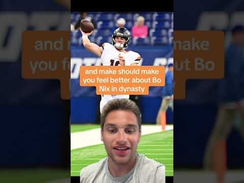 BO NIX | Denver Broncos Quarterback | Dynasty Fantasy Football BUY