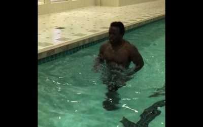Speed training pool workouts