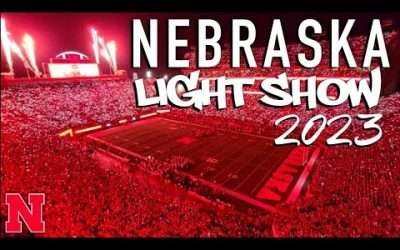 Nebraska Football Lightshow – Northern Illinios