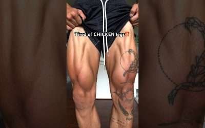 Do these to grow bigger legs at home (no equipments)