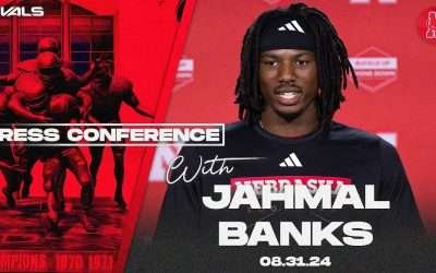 Nebraska Football: Jahmal Banks talks first TD catch as Husker, beating UTEP (Aug. 31, 2024)