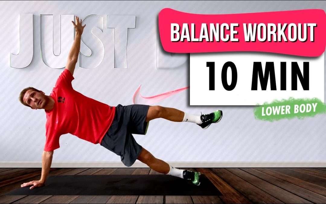 Lower Body Balance Workout | 10 Min | Improve Your Physique As A Football Player | Bodyweight