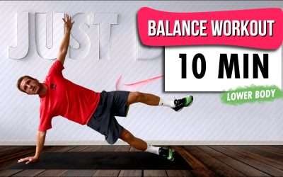 Lower Body Balance Workout | 10 Min | Improve Your Physique As A Football Player | Bodyweight