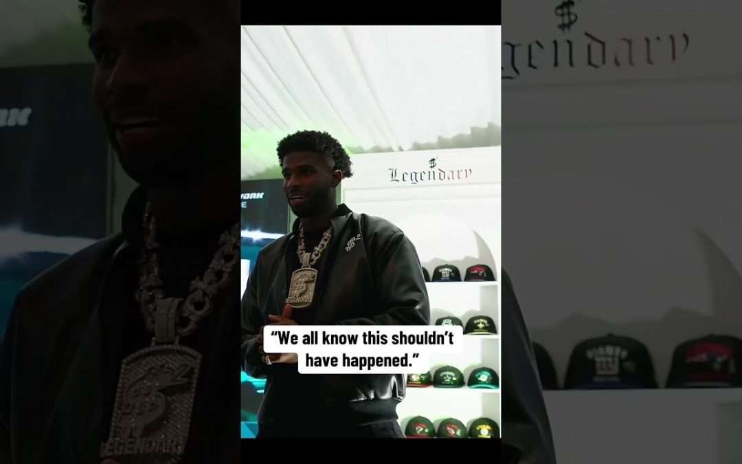 Shedeur Sanders reacts to not getting drafted in Round 1 (via @deionsandersjr/TT)