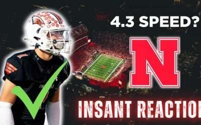 REACTION: Fastest Recruit In America COMMITS TO NEBRASKA | Bryson Hayes | Husker Football Recruiting