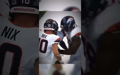 Bo Nix Looked Impressive In His Preseason Debut #shorts