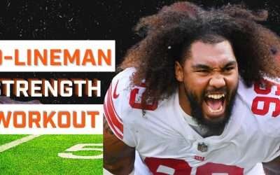 Football Strength WORKOUT | Defensive Lineman
