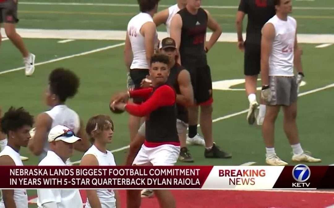 'Nebraska is in my blood': Dylan Raiola commits to Husker football