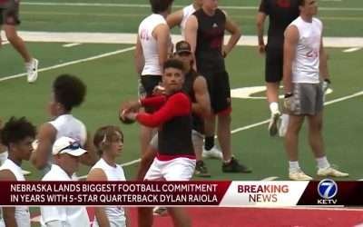 'Nebraska is in my blood': Dylan Raiola commits to Husker football