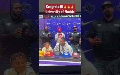 DJ LAGWAY VERBAL COMMITMENT!!!! University of Florida!!! #the9787podcast #mustsee #DJLagway #5StarQB