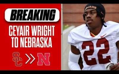 Nebraska lands commitment from USC CB transfer Ceyair Wright I Nebraska Huskers I GBR