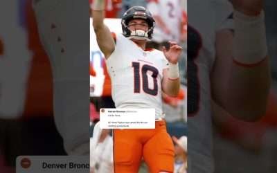 It's Bo Time. HC Sean Payton has named Bo Nix our starting quarterback. | #shorts #broncos #nfl #qb