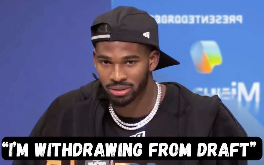 Shedeur Sanders REACTS to not getting selected on Day 2 – NFL Draft – Shedeur Sanders Interview