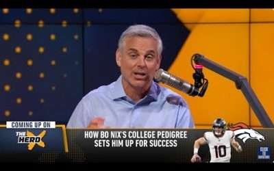 THE HERD | Colin Cowherd STUNNED, Bo Nix Was EXCELLENT, Will Be Denver Broncos Starter | NFL