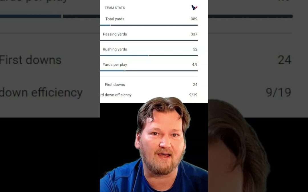 The #Colts Allowed C.J. Stroud Easy Yards In The 4th QTR.