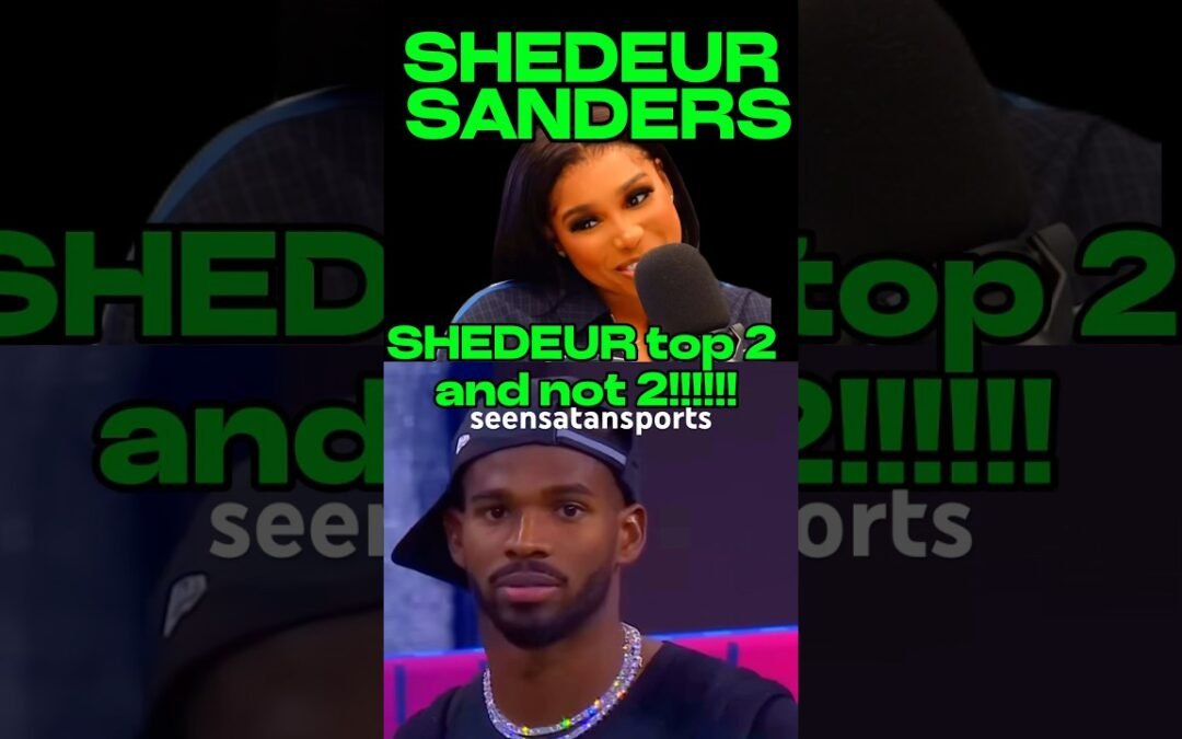 DEIONDRA on SHEDEUR SANDERS NFL DRAFT FUTURE! #deionsanders #coloradofootball #espn #nfl #cfb