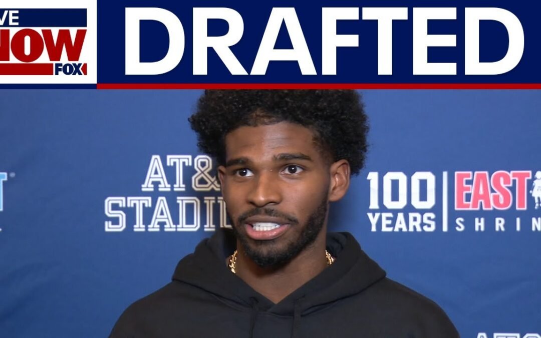 Shedeur Sanders selected by the Cleveland Browns  | LiveNOW from FOX