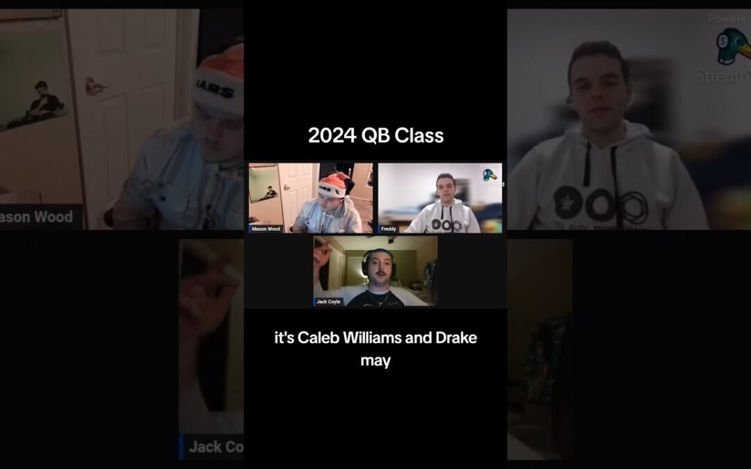 Jayden Daniels and Bo Nix #cfb #football #nfldraft #podcast