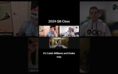 Jayden Daniels and Bo Nix #cfb #football #nfldraft #podcast