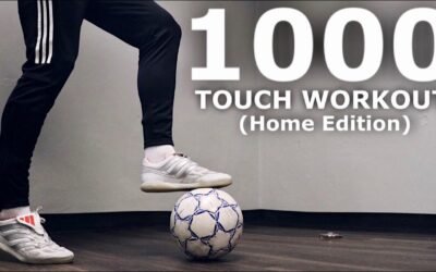 1000 Touch Home Workout | Stay Sharp On The Ball At Home