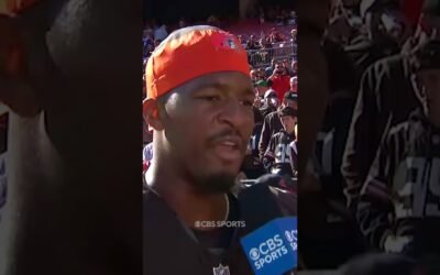 Browns QB Jameis Winston speaks before his first start since 2022 #shorts