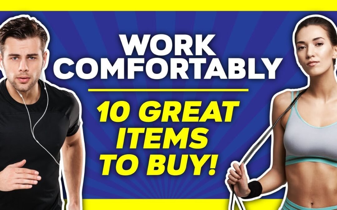Workout COMFORTABLY: 10 Great Exercise Apparels on AMAZON!