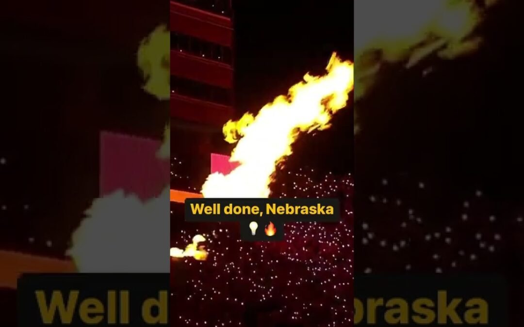 Well Done, Nebraska | Night Game Atmosphere Is Incredible | Big Ten Football