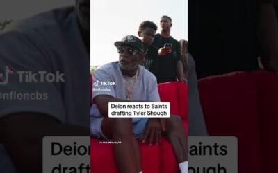 Deion Sanders reacting to Tyler Shough being drafted over Shedeur #shorts #nfl
