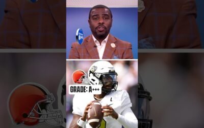 Emory Hunt gives the Browns an A+++ for drafting Shedeur Sanders #nfl #nfldraft #shorts