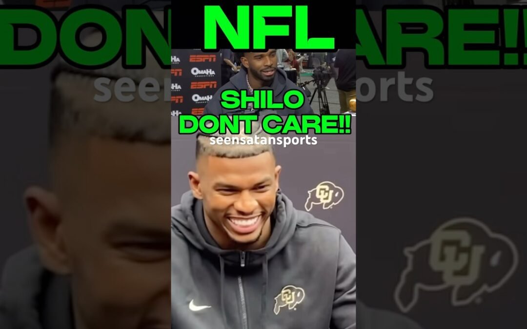 SHEDEUR on SHILO SANDERS NFL HATERS! #deionsanders #coloradofootball #espn #cfb #nfl #nflnews
