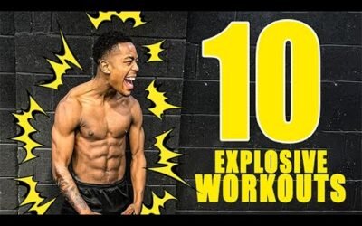 10 Explosive Workouts For Footballers | No Equipment Needed