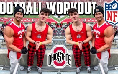 COLLEGE FOOTBALL WORKOUT AND HEAVY SQUAT DAY!!