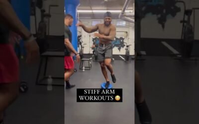 Derrick Henry Stiff Arm Workout #shorts