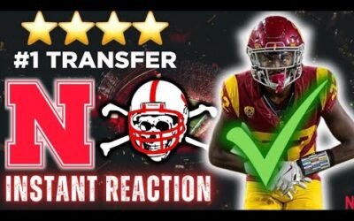 REACTION: #1 DB Transfer COMMITS TO NEBRASKA | Ceyair Wright USC | Husker Football Recruiting