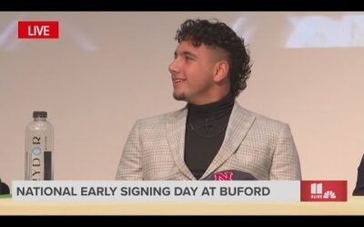 Buford High School player Dylan Raiola commitment announcement