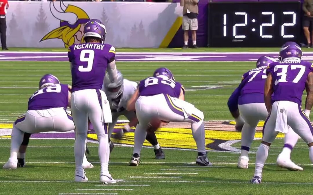 Best of J.J. McCarthy's Impressive Preseason Debut | Preseason Week 1