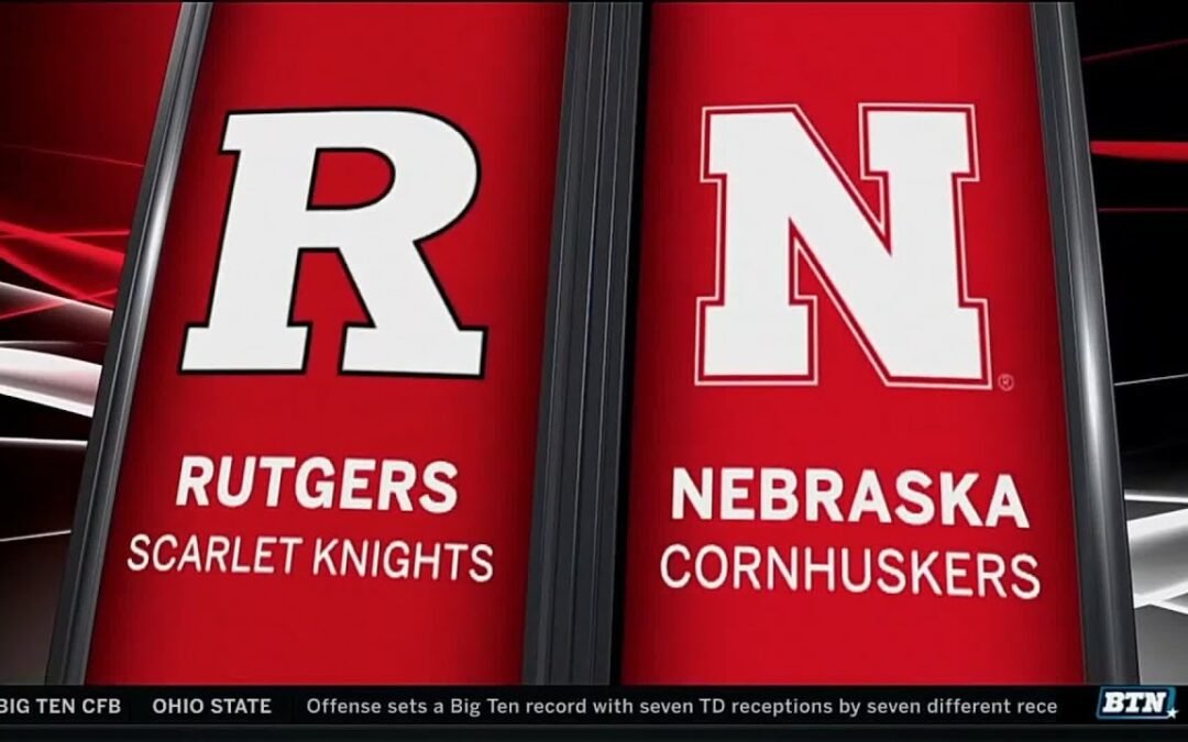 Rutgers at Nebraska – Football Highlights
