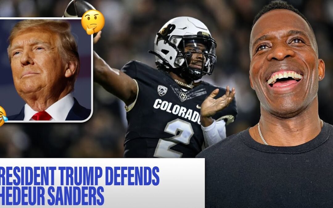 President Trump Defends Shedeur Sanders.