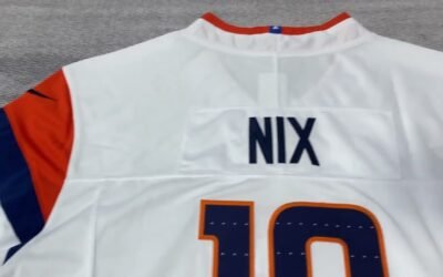 24 bucks for Broncos #10 Bo Nix Stitched Jersey on fancherry.cn #broncoscountry #broncos