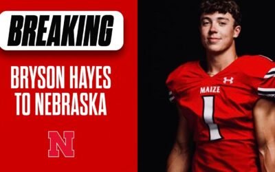 Nebraska Football & Matt Rhule land commitment from WR Bryson Hayes out of Kansas I Huskers I GBR
