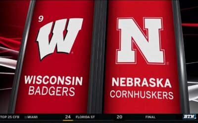 Wisconsin at Nebraska – Football Highlights