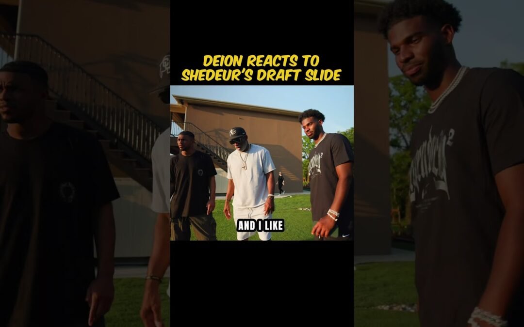Deion reacts to Shedeur’s Draft Slide!